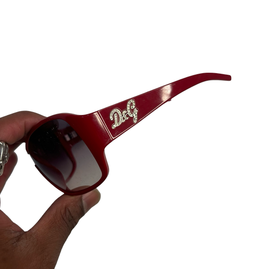 Vintage Dolce & Gabbana Shield Sunglasses