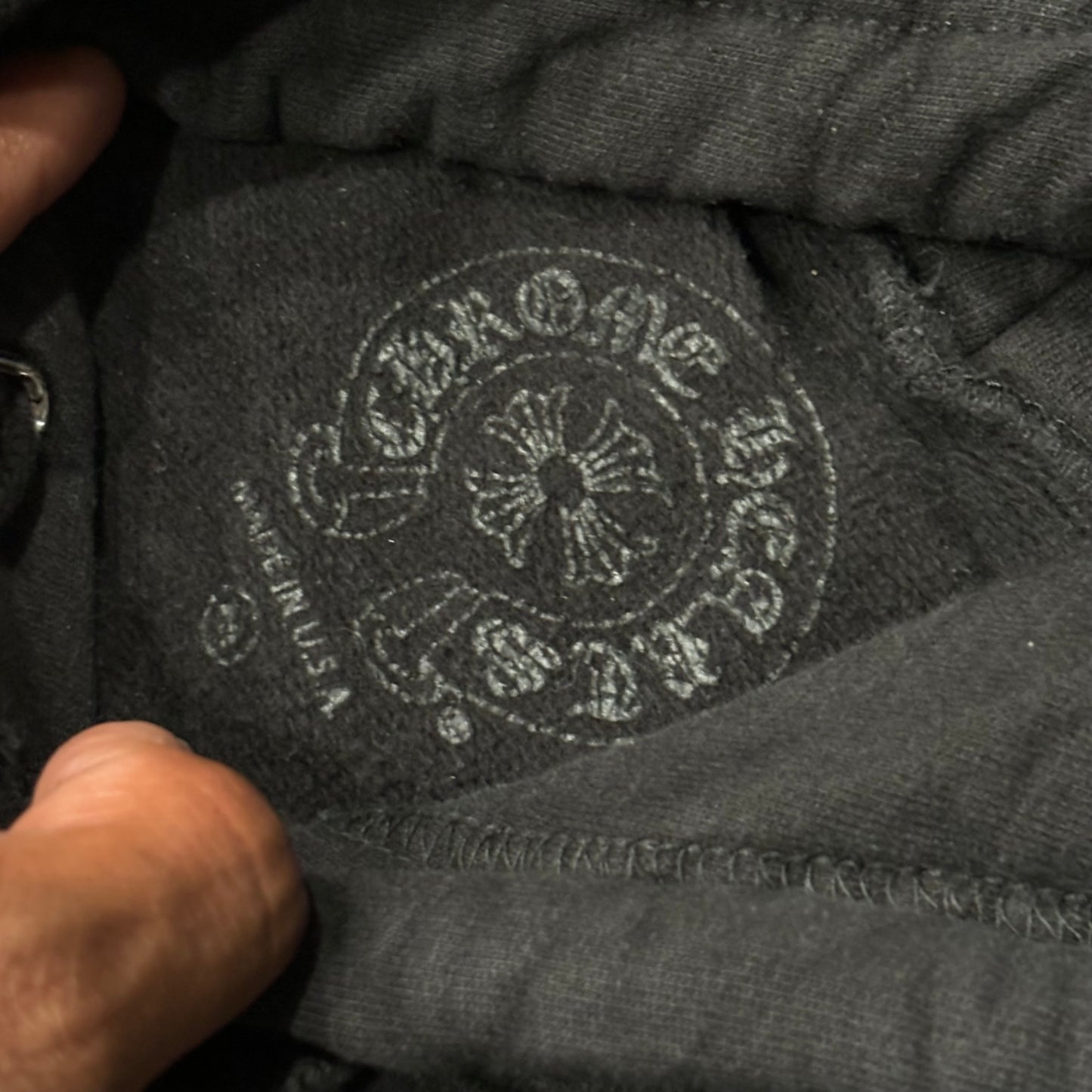 Chrome Hearts Floral Horseshoe Hoodie