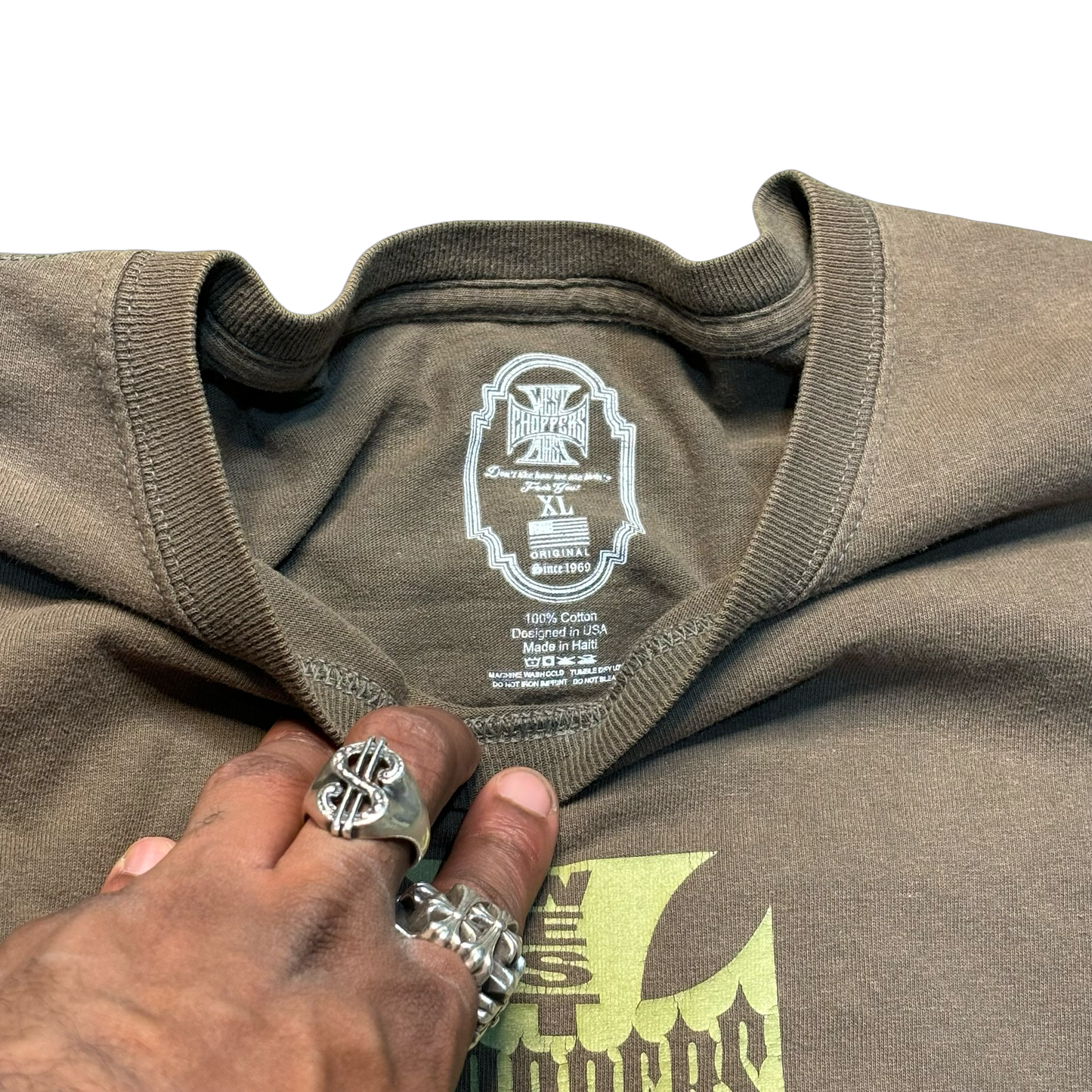 West Coast Choppers Olive Shirt