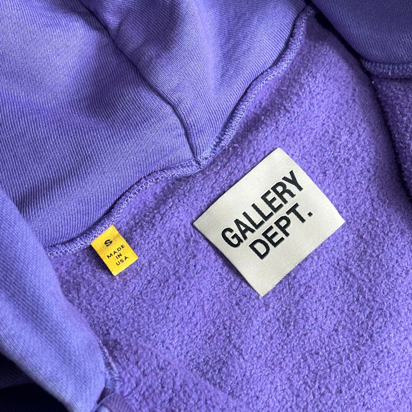 Gallery Dept. Purple Sunfaded Hoodie