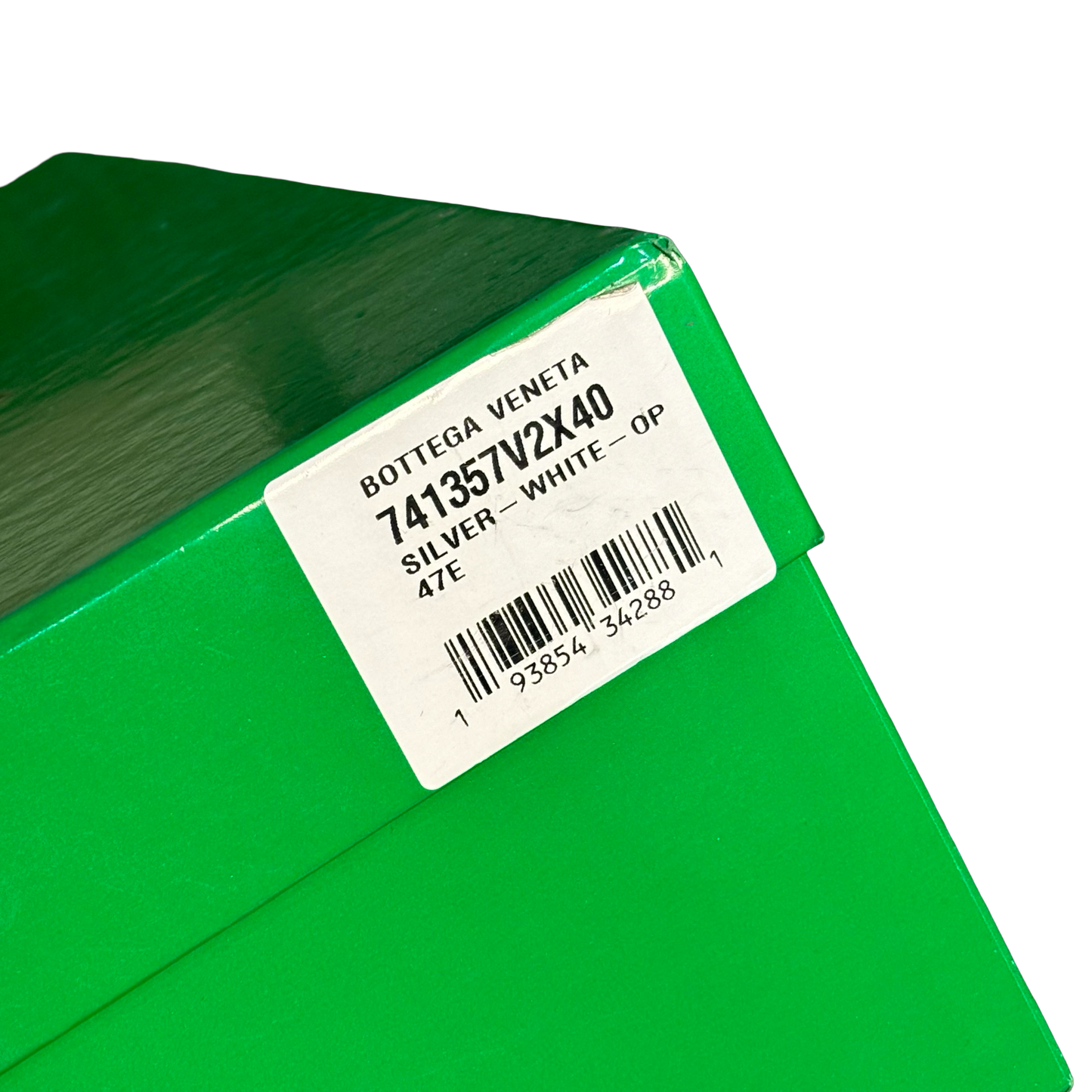 Bottega Venetta White/Silver Orbit Runners