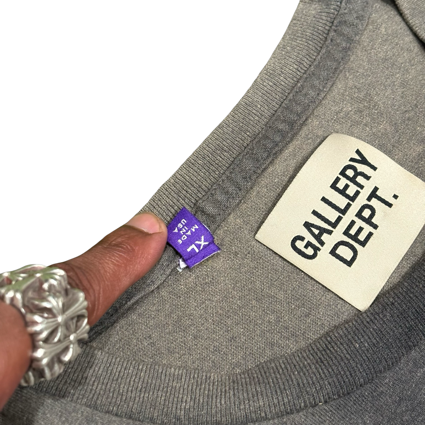 Gallery Dept. Skull and Bones Sunfaded Shirt