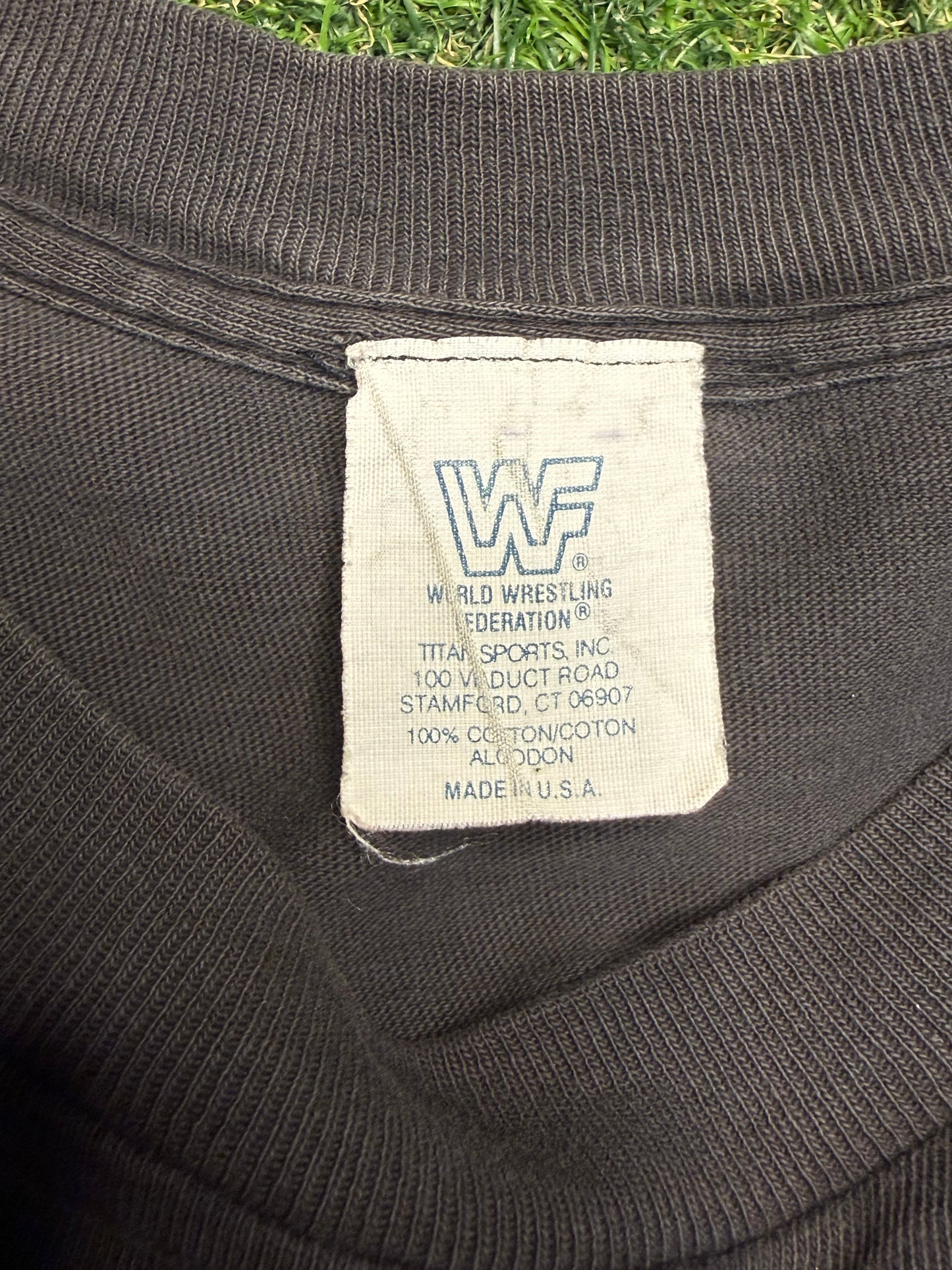 Vintage WWF Bret "Hitman" Hart Cut Off Tee