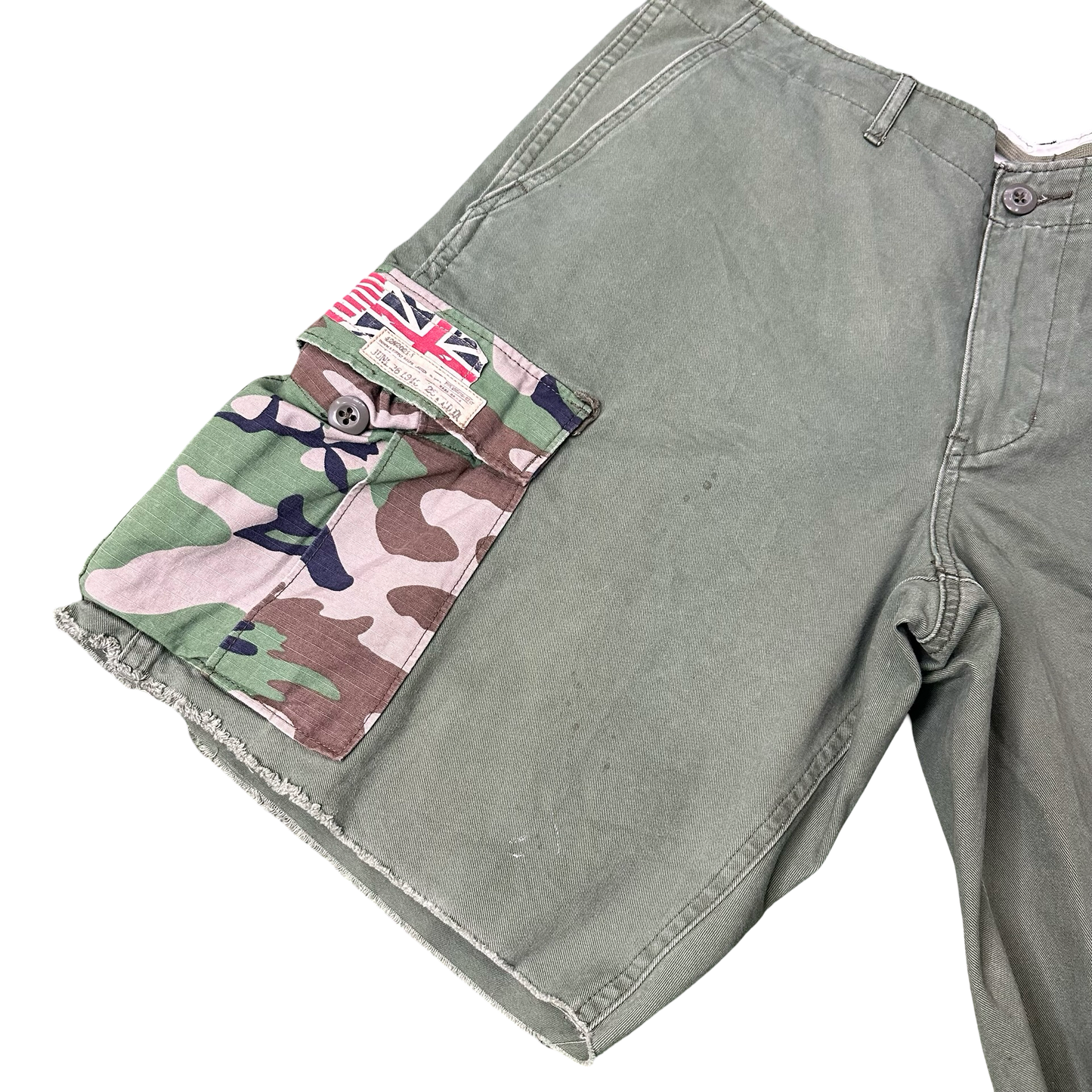 Ralph Lauren Camo Pocket Green Cargo Shorts
