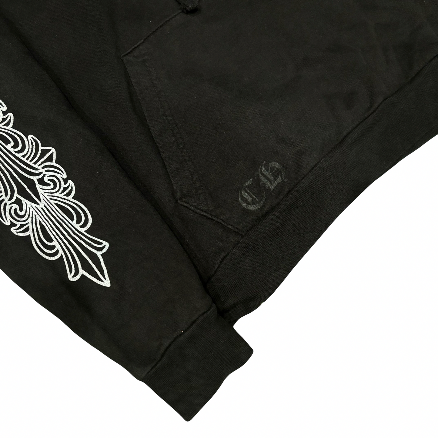 Chrome Hearts Floral Horseshoe Hoodie