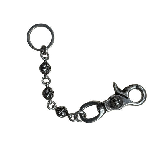 Chrome Hearts Cross Ball Keychain