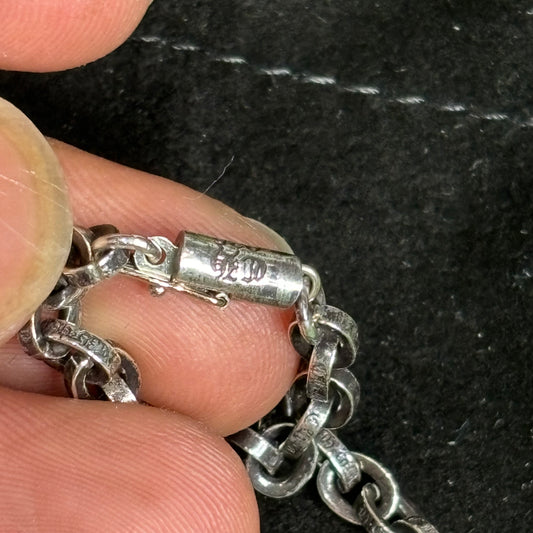 Chrome Hearts Paperchain Bracelet 8”
