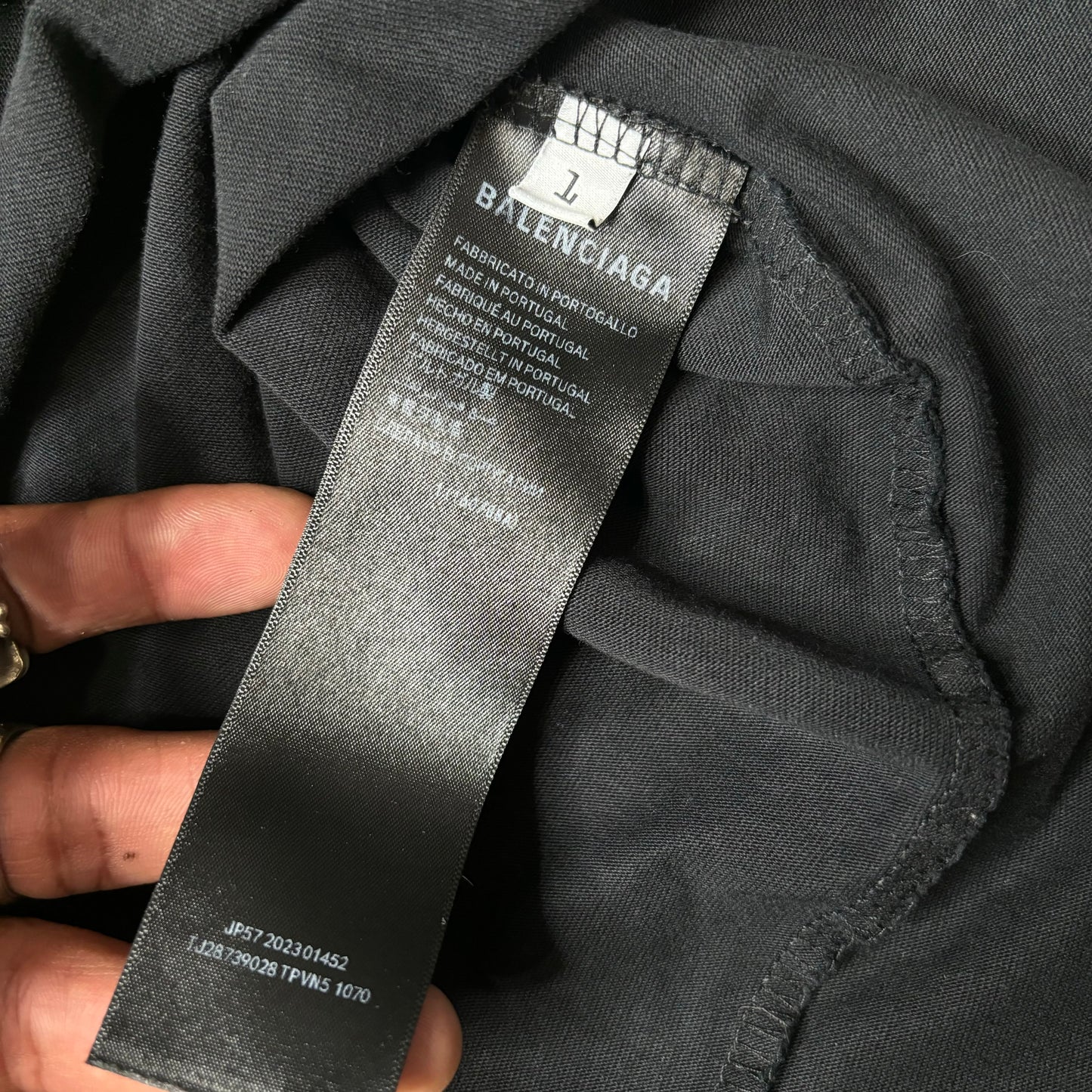 Balenciaga Metal Logo Shirt
