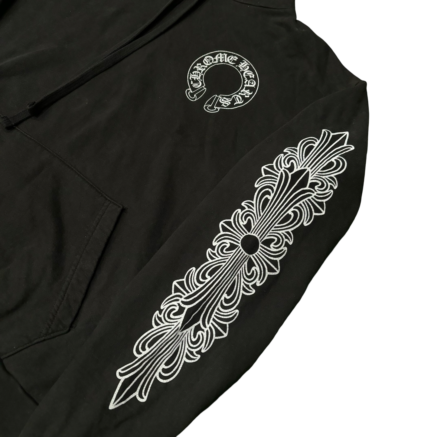 Chrome Hearts Floral Horseshoe Hoodie