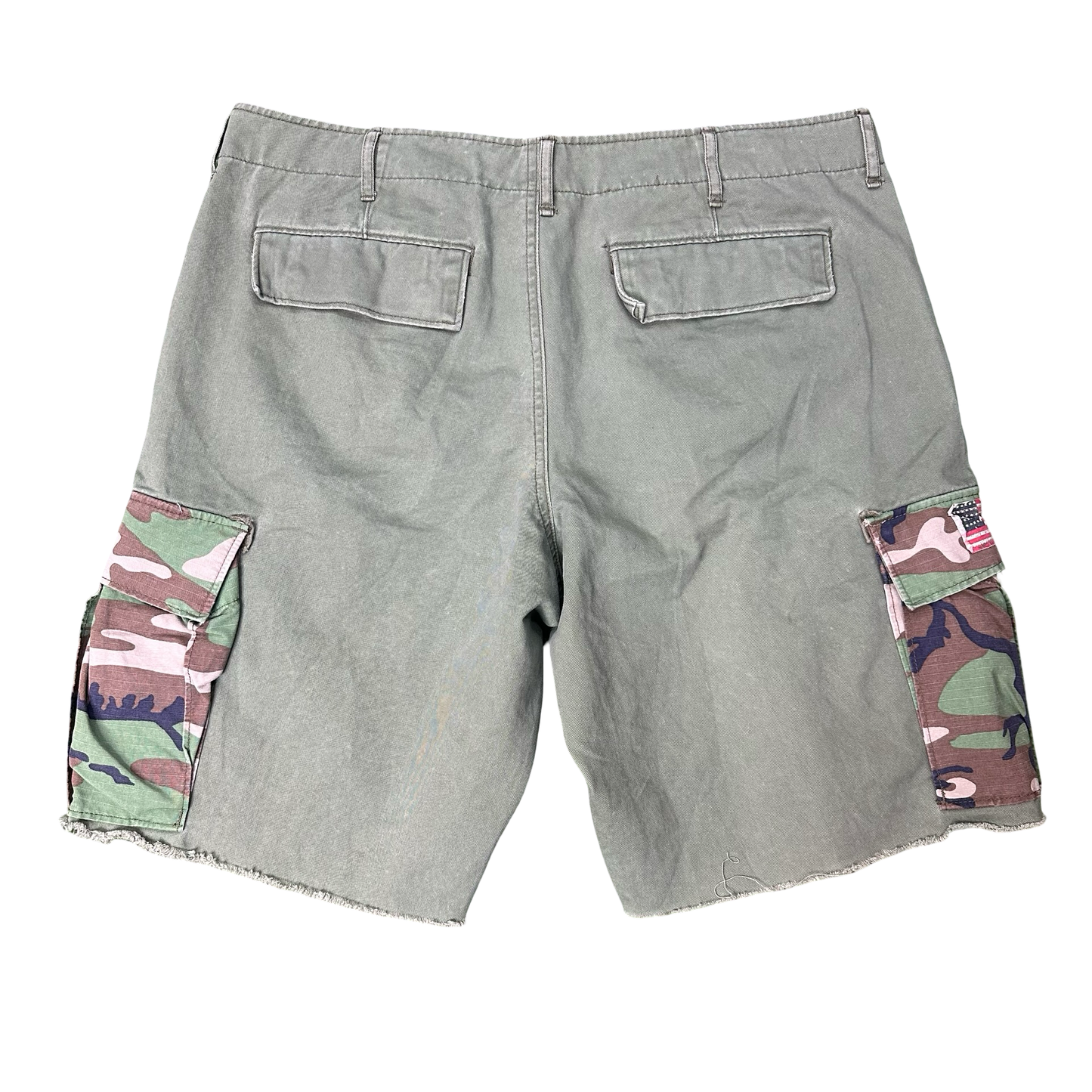 Ralph Lauren Camo Pocket Green Cargo Shorts
