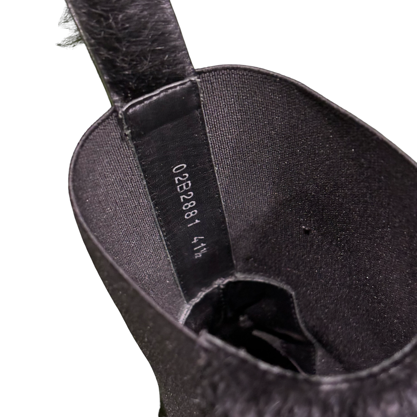 Rick Owens Pony Hair Tractor Boots