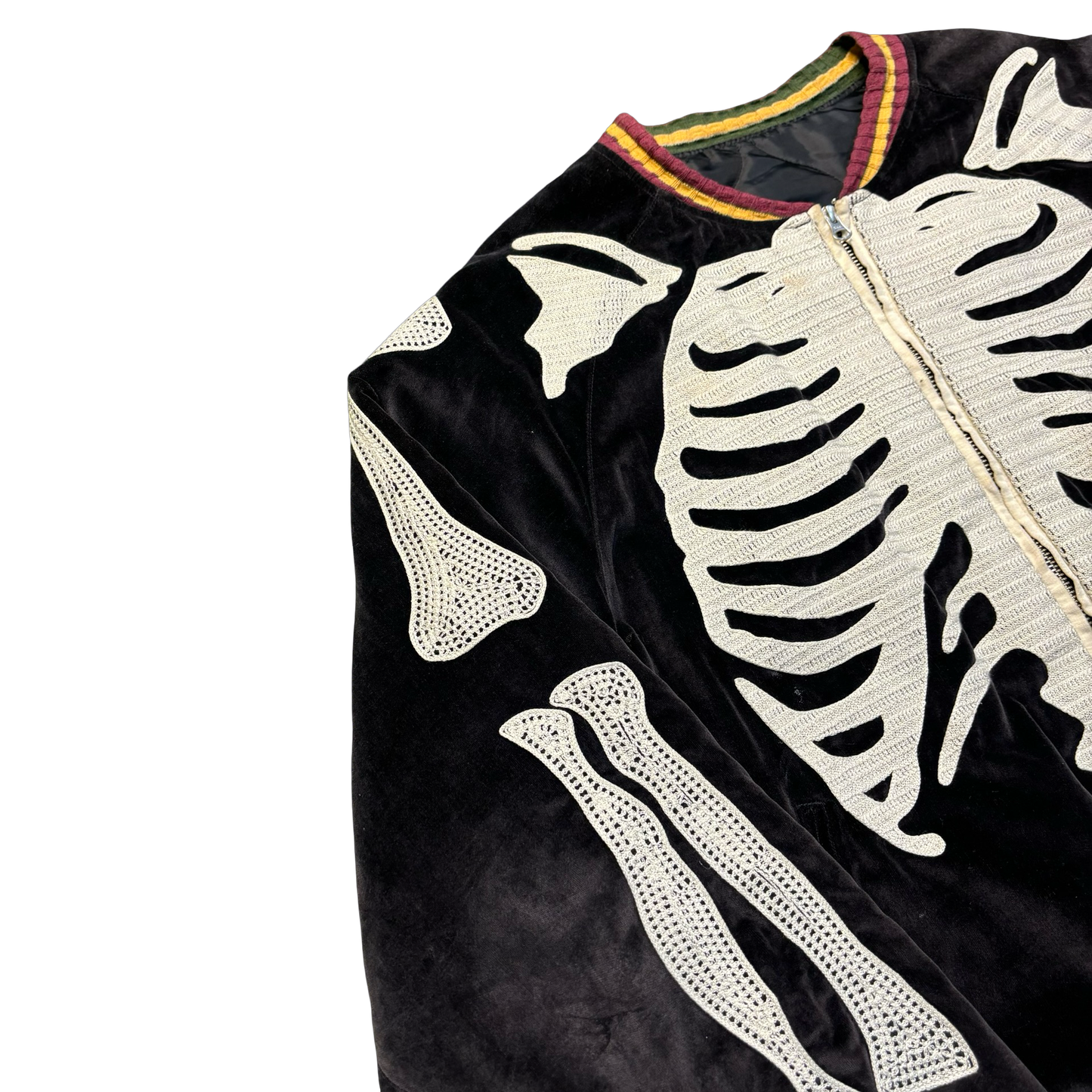 Kapital Skeleton Bomber Jacket