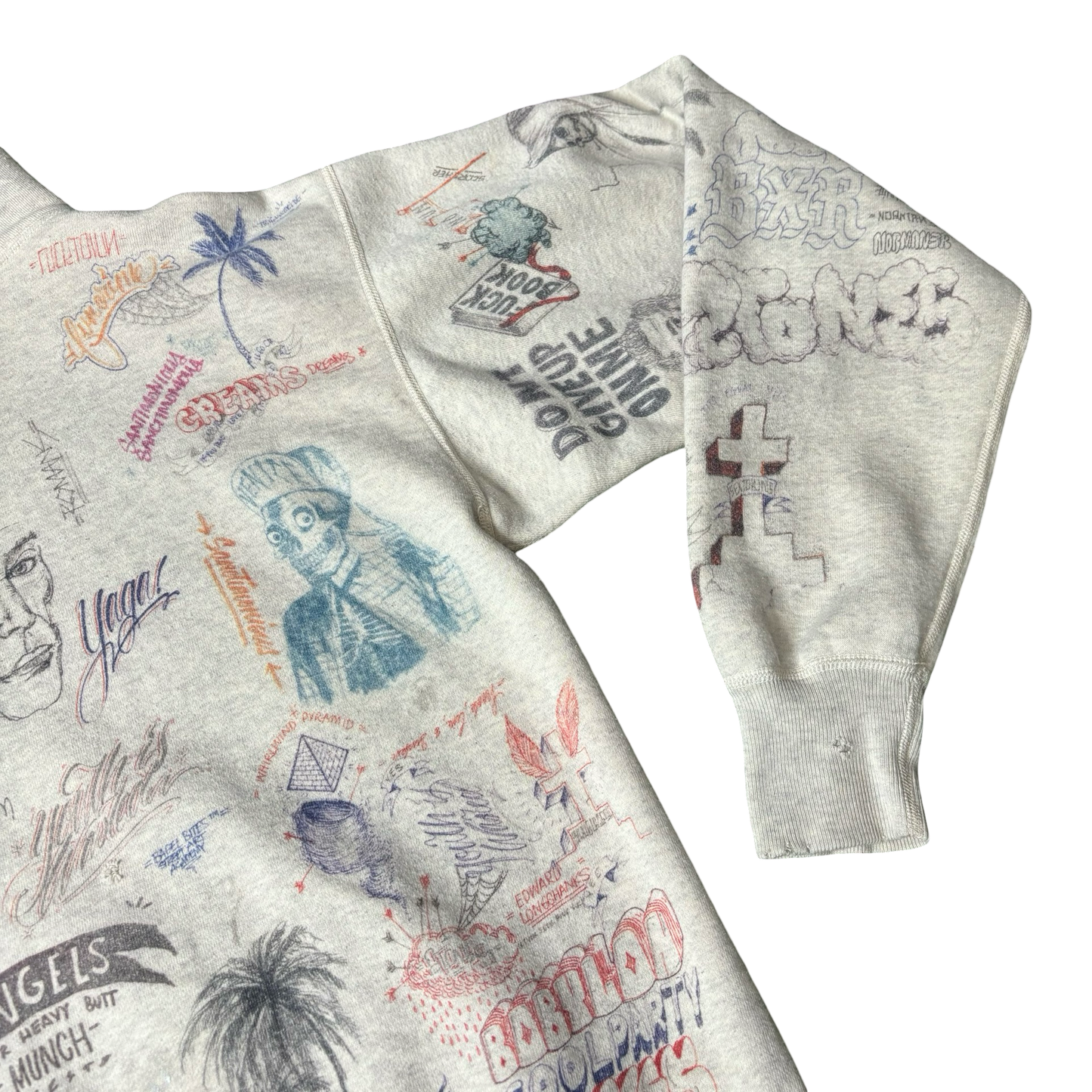 Saint Michael LA Graffiti Hoodie