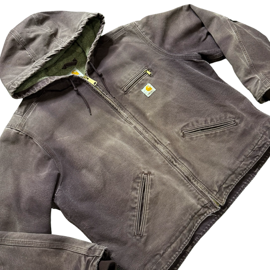 Carhartt Faded Hooded Work Jacket