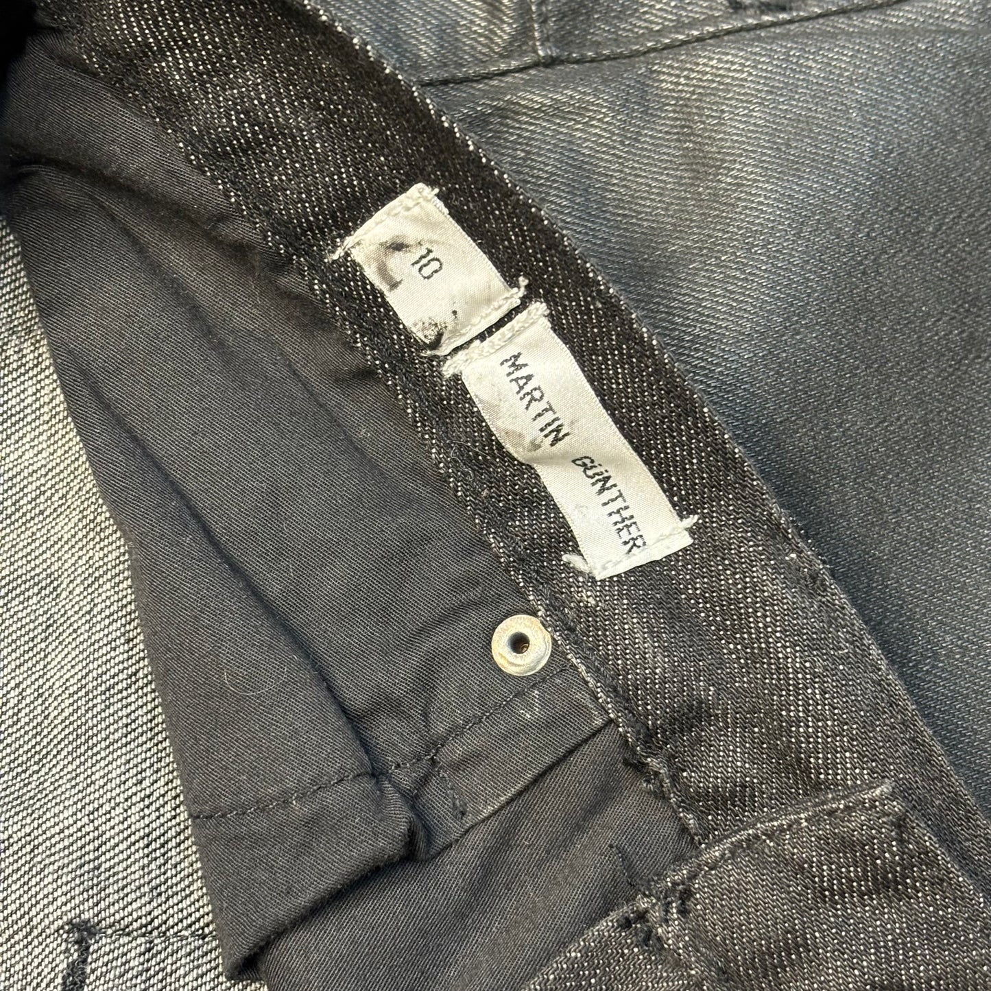 Dior Strip Denim (Runway Sample)