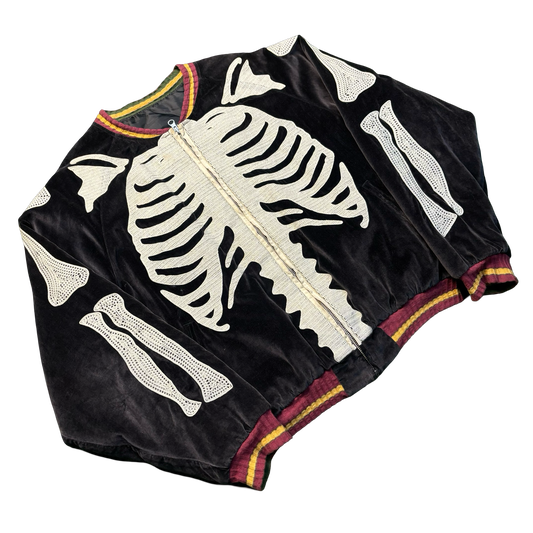 Kapital Skeleton Bomber Jacket