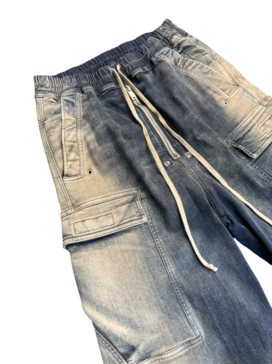 Rick Owens Double Cargo Jumbo Bela Pants