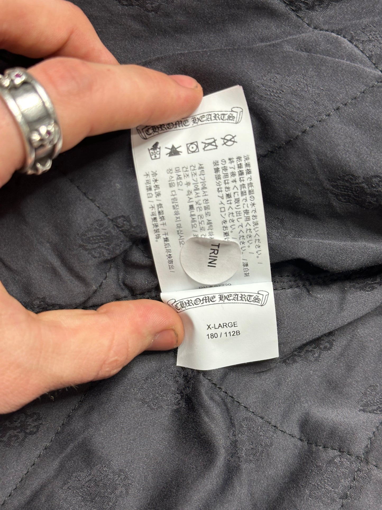 Chrome Hearts Work Dog Padded Flannel