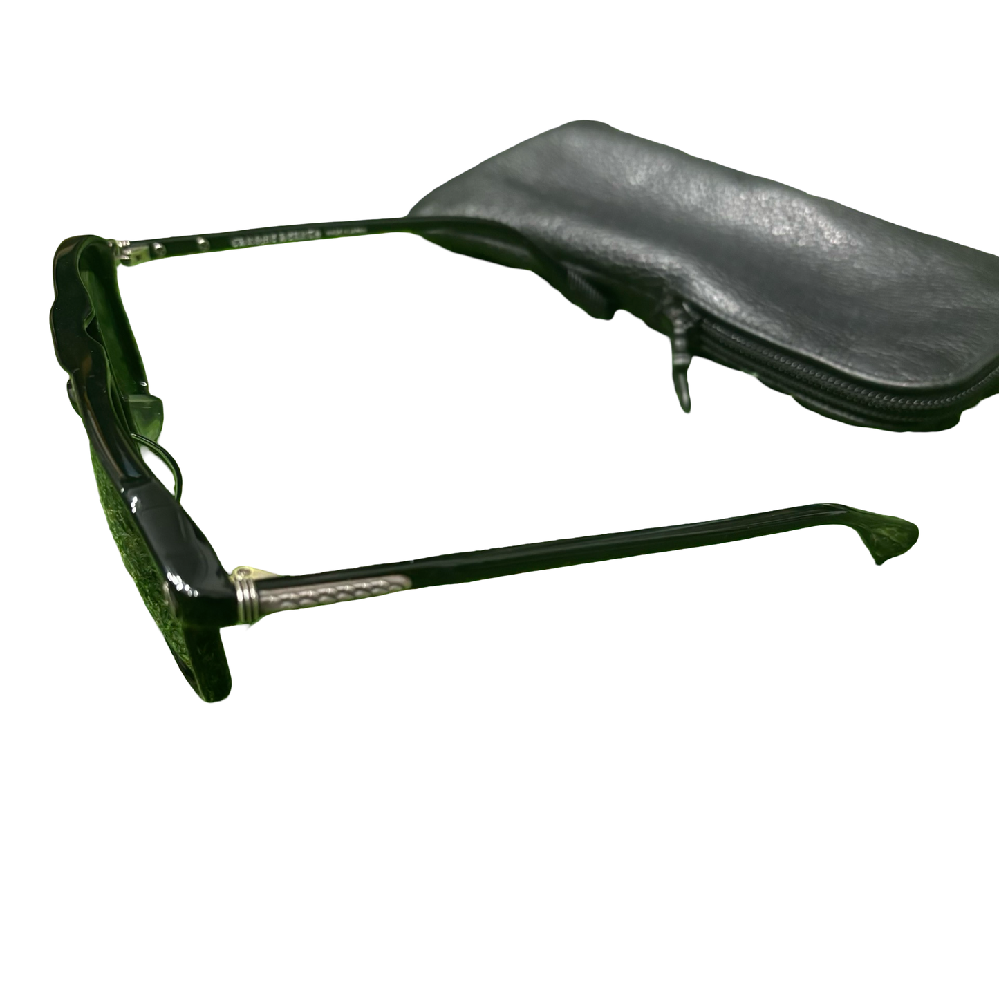 Chrome Hearts Zipher Glasses w/ Case