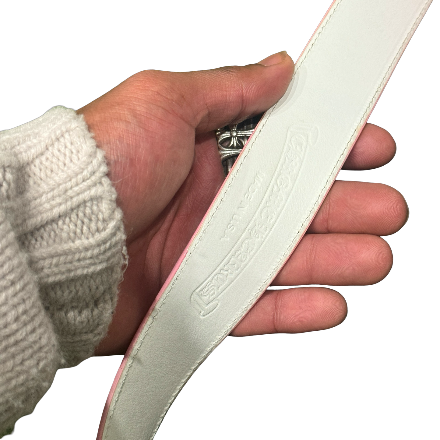 Chrome Hearts Pink Gunslinger Belt