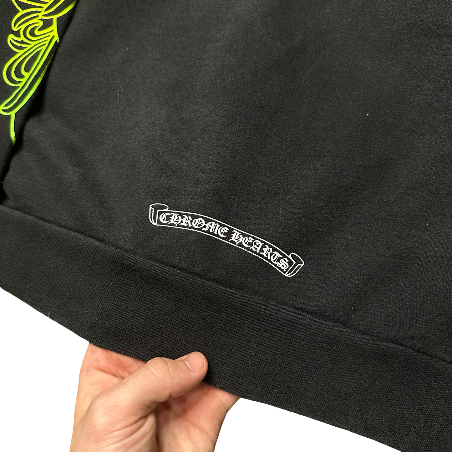 Chrome Hearts Floral Gradient Zip Up Hoodie
