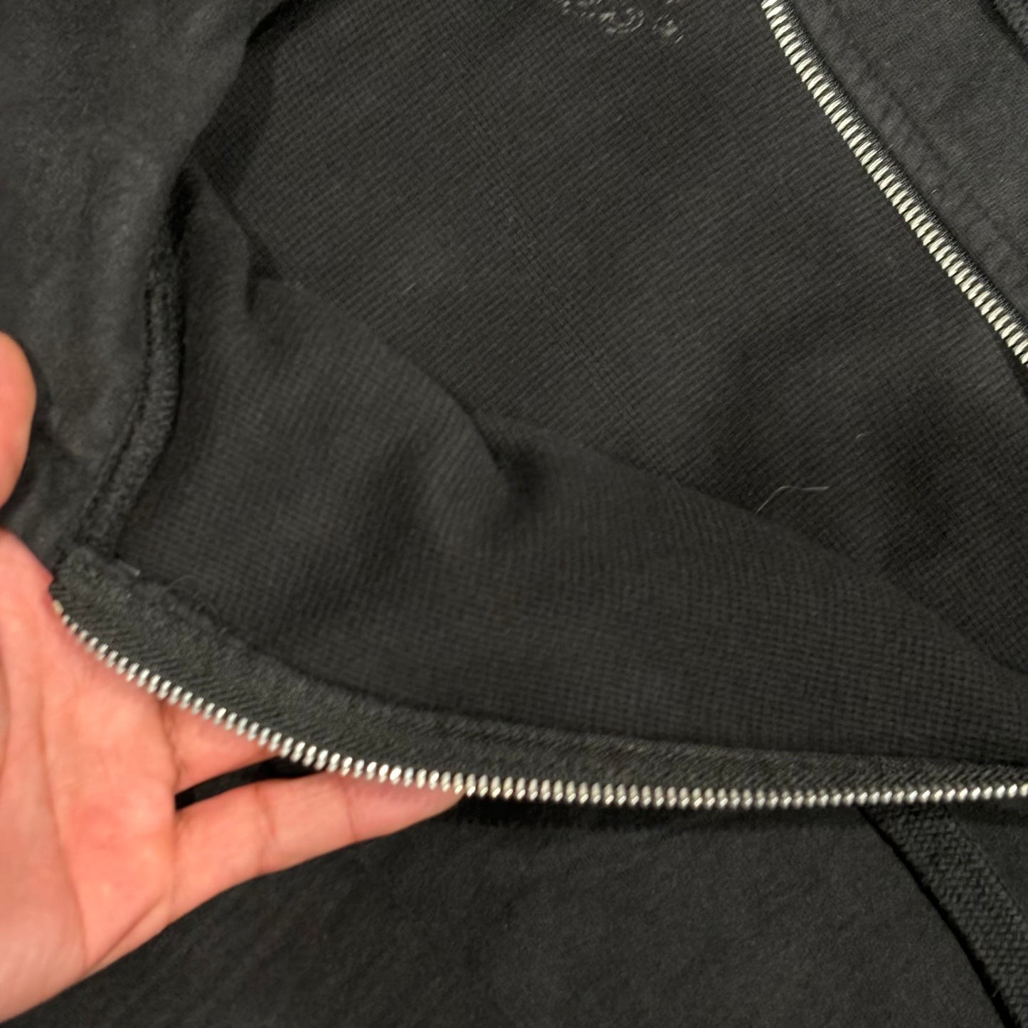Chrome Hearts Vintage Thermal Zip-Up Hoodie