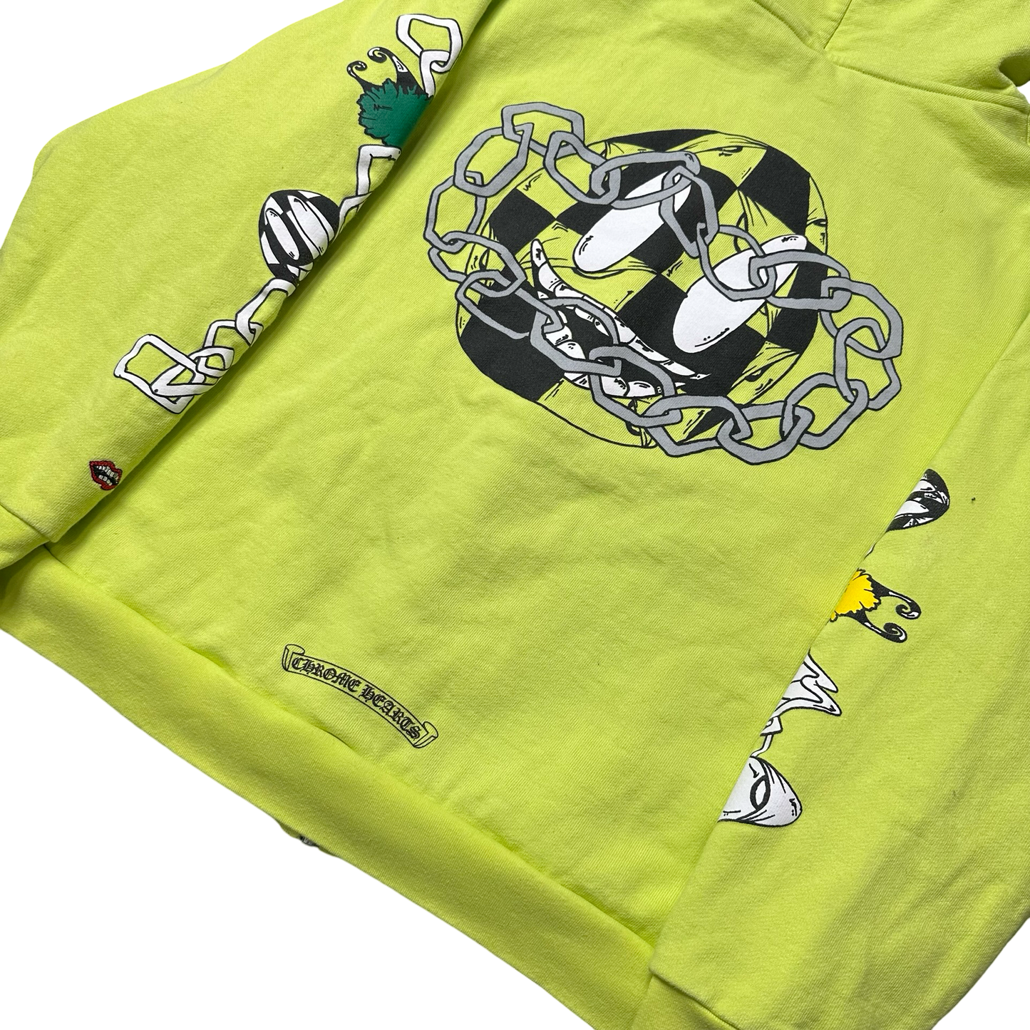Chrome Hearts Matty Boy Thermal Lined Link Zip Up