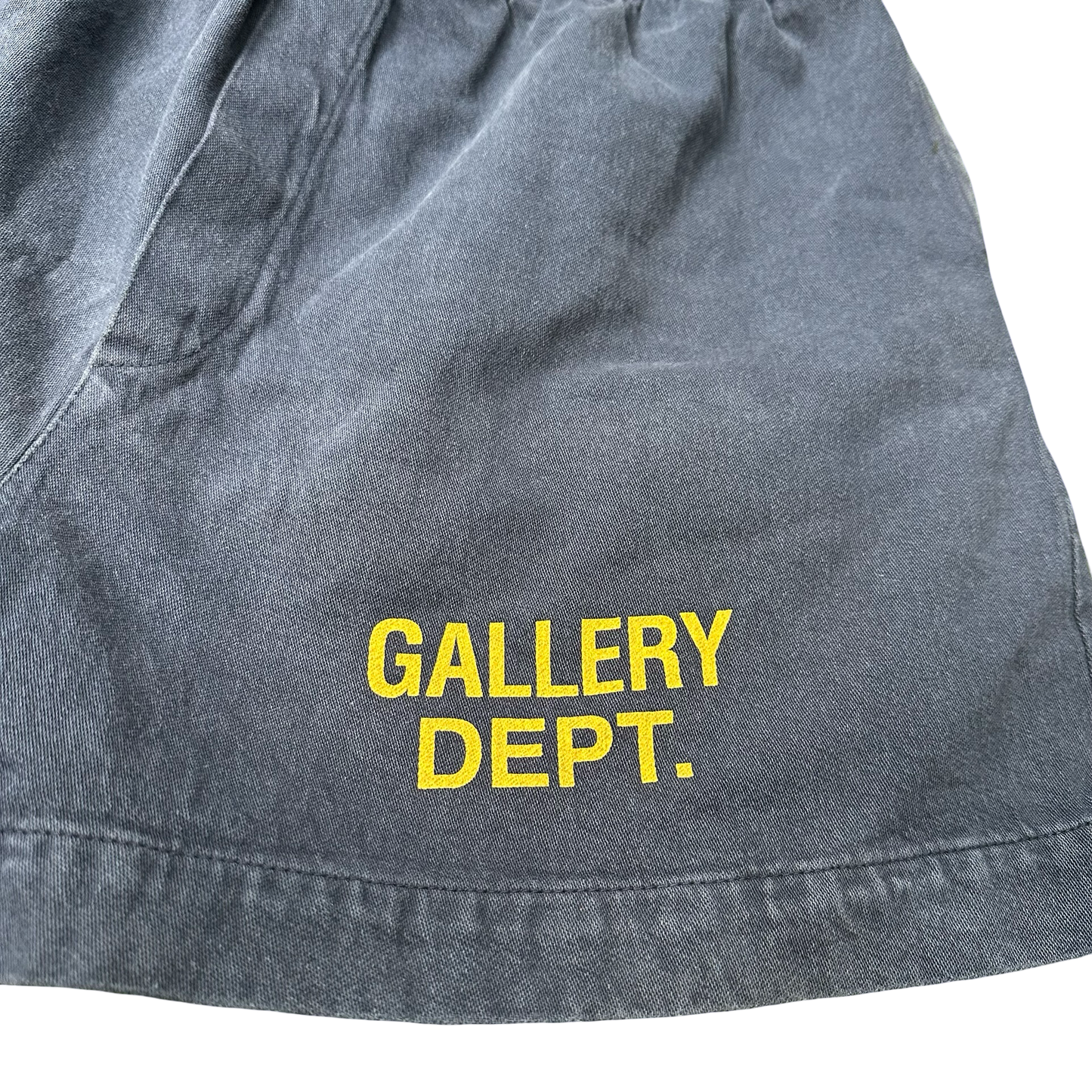Gallery Dept. Navy Blue Cotton Shorts