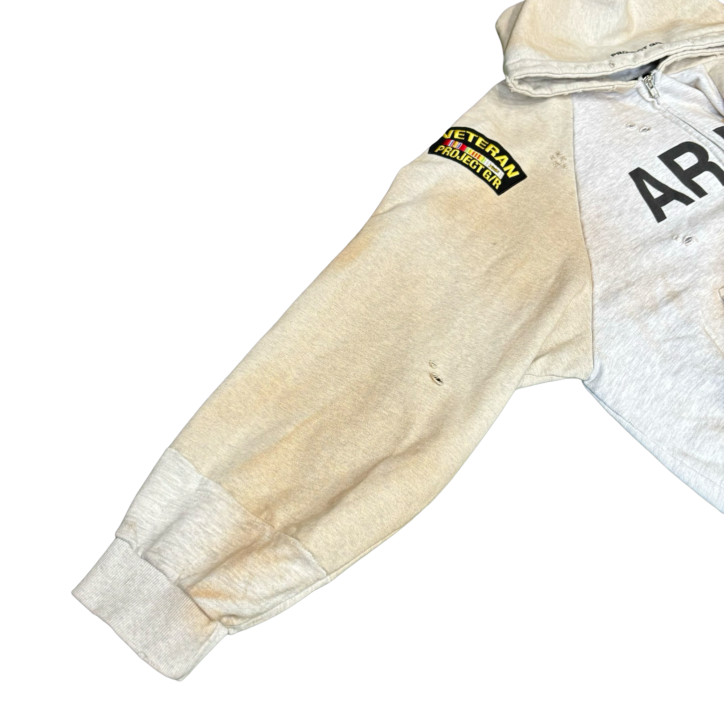 Project GR NYC Exclusive Army Zip-Up Hoodie