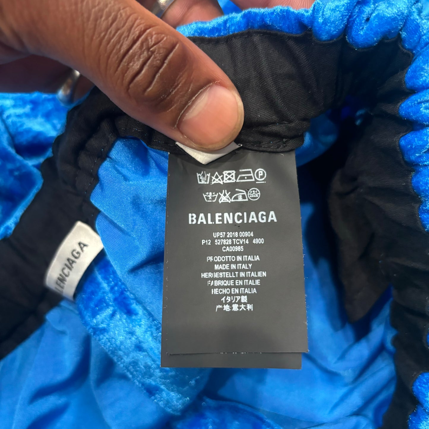 Balenciaga Velour Sweatpants