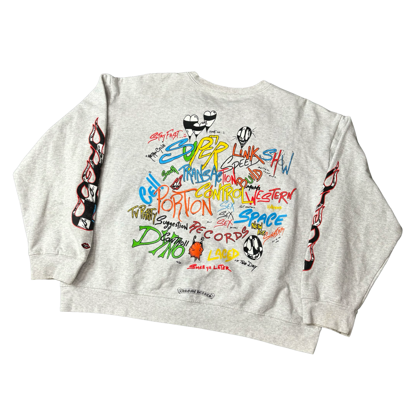 Chrome Hearts Matty Boy Grey Sweater