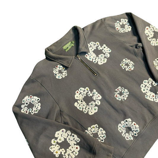 Denim Tears Gemstone Quarter Zip Sweater