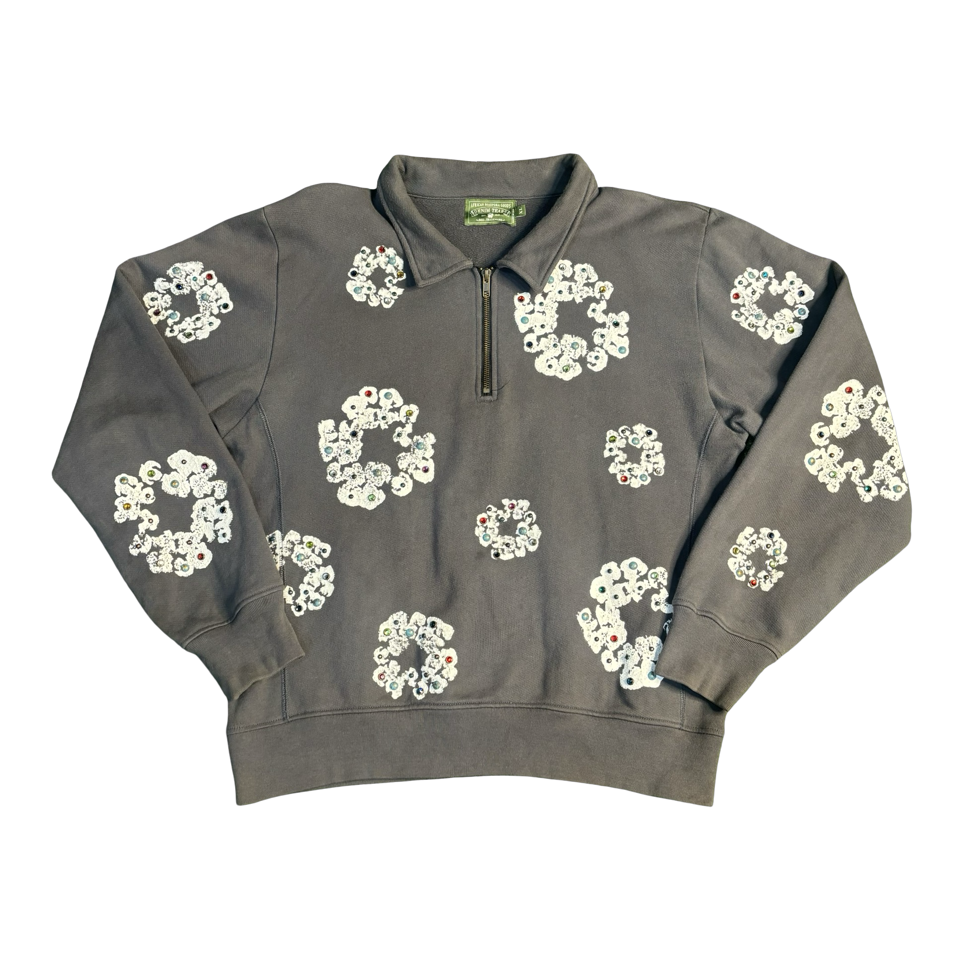 Denim Tears Gemstone Quarter Zip Sweater – The Topic NYC