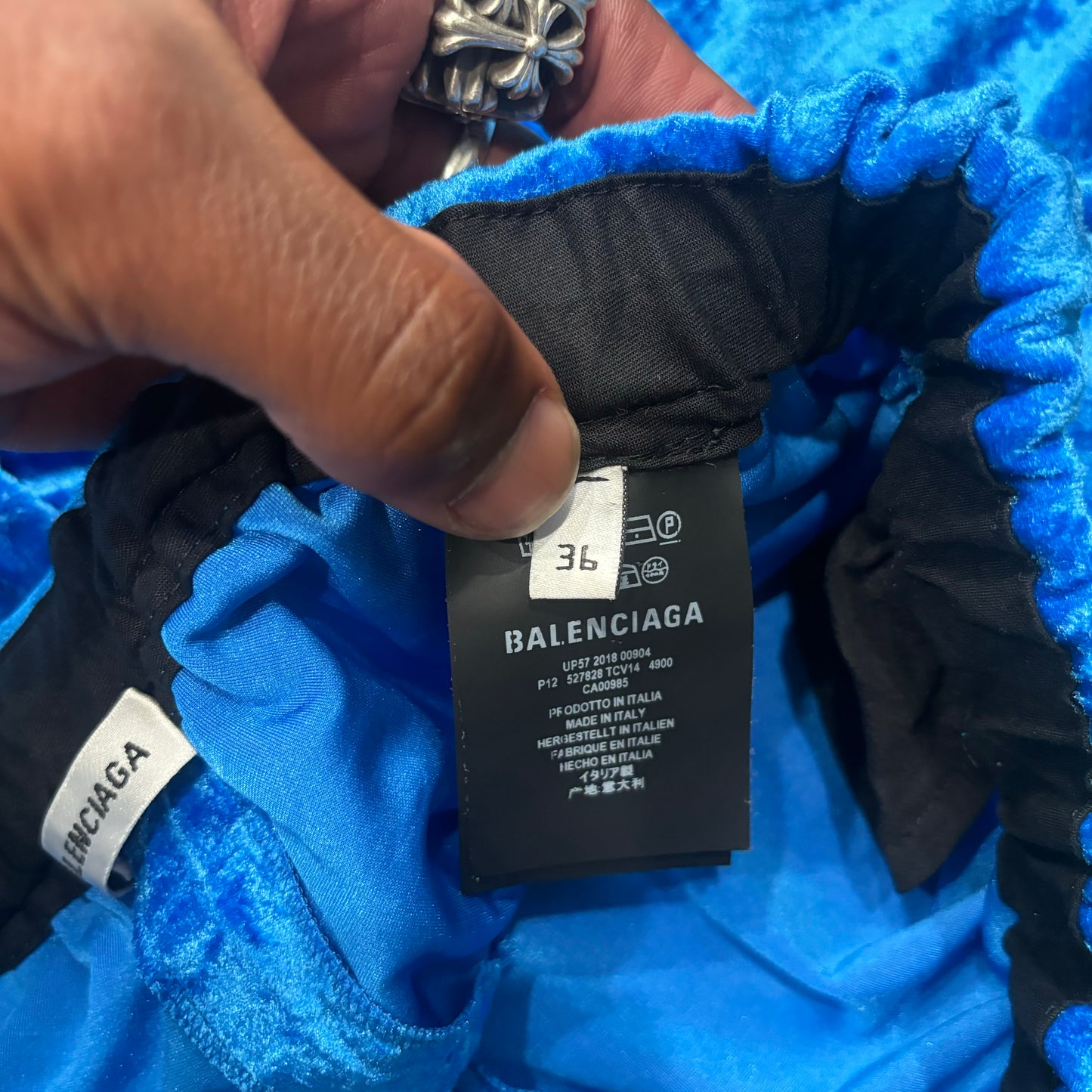 Balenciaga Velour Sweatpants