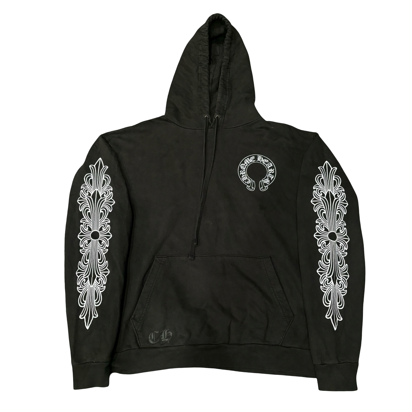 Chrome Hearts Floral Horseshoe Hoodie