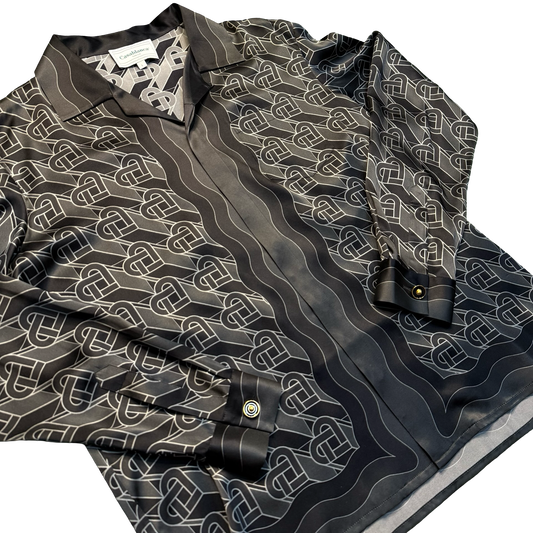 Casablanca Monogram Silk Shirt