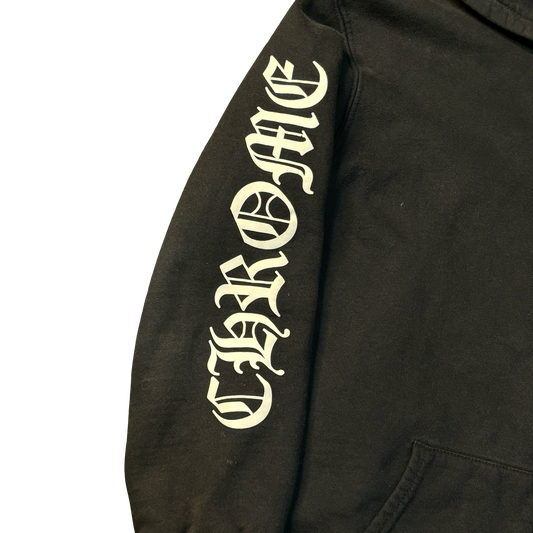 Chrome Hearts Thermal “F*ck You” Scroll Zip-Up Hoodie