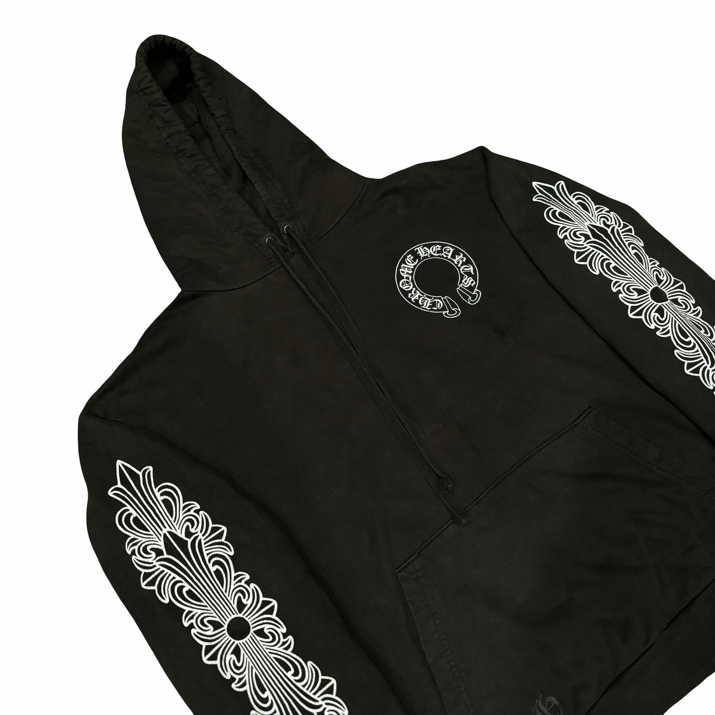 Chrome Hearts Floral Horseshoe Hoodie