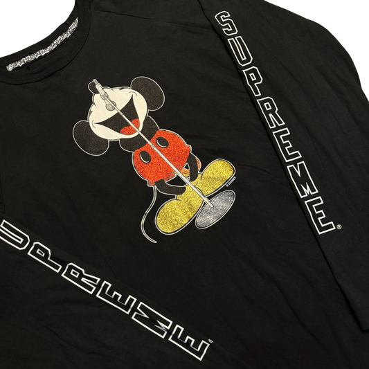 Supreme x Number (N)Ine Mickey Raglan Longsleeve Tee