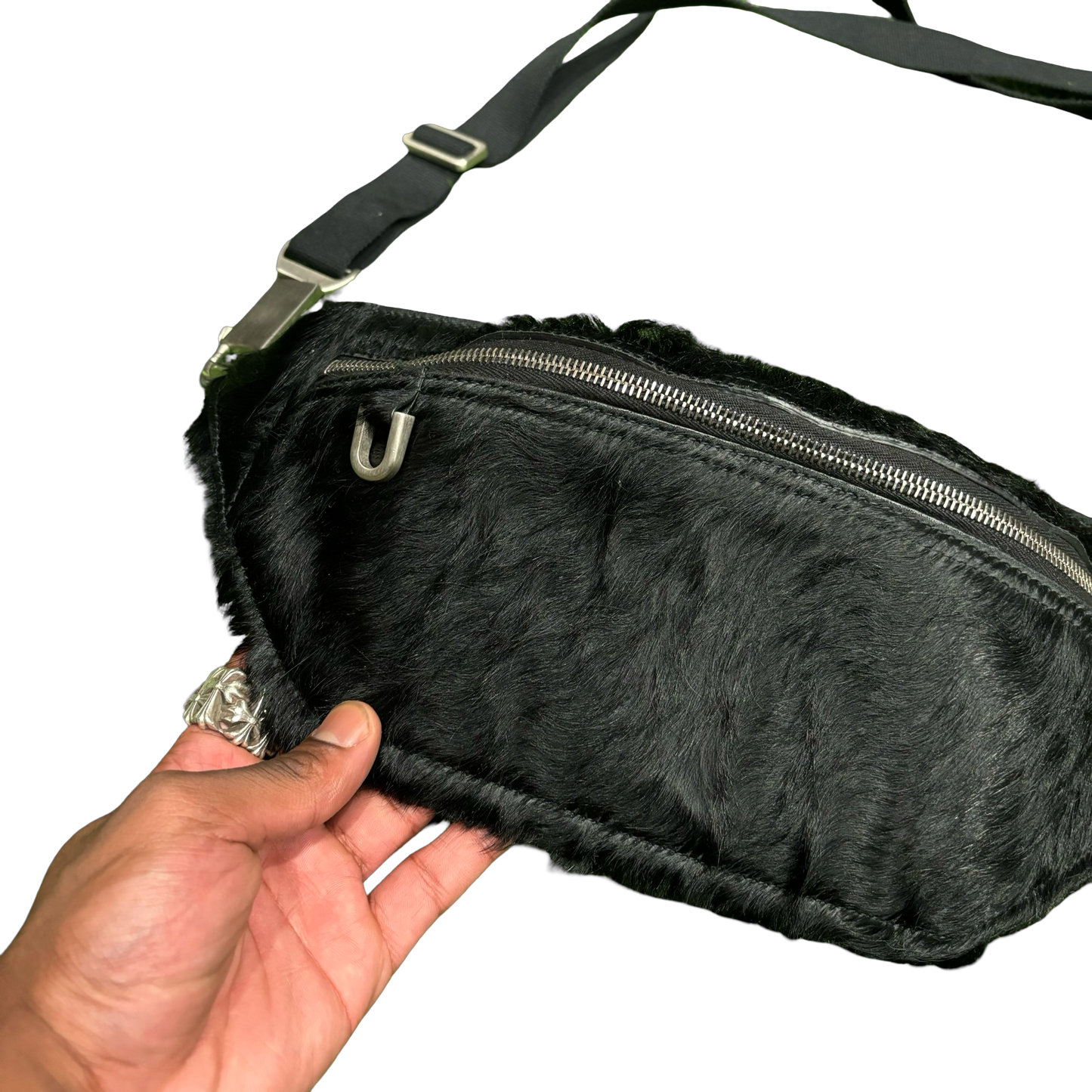 Rick Owens Cow Hair Bag