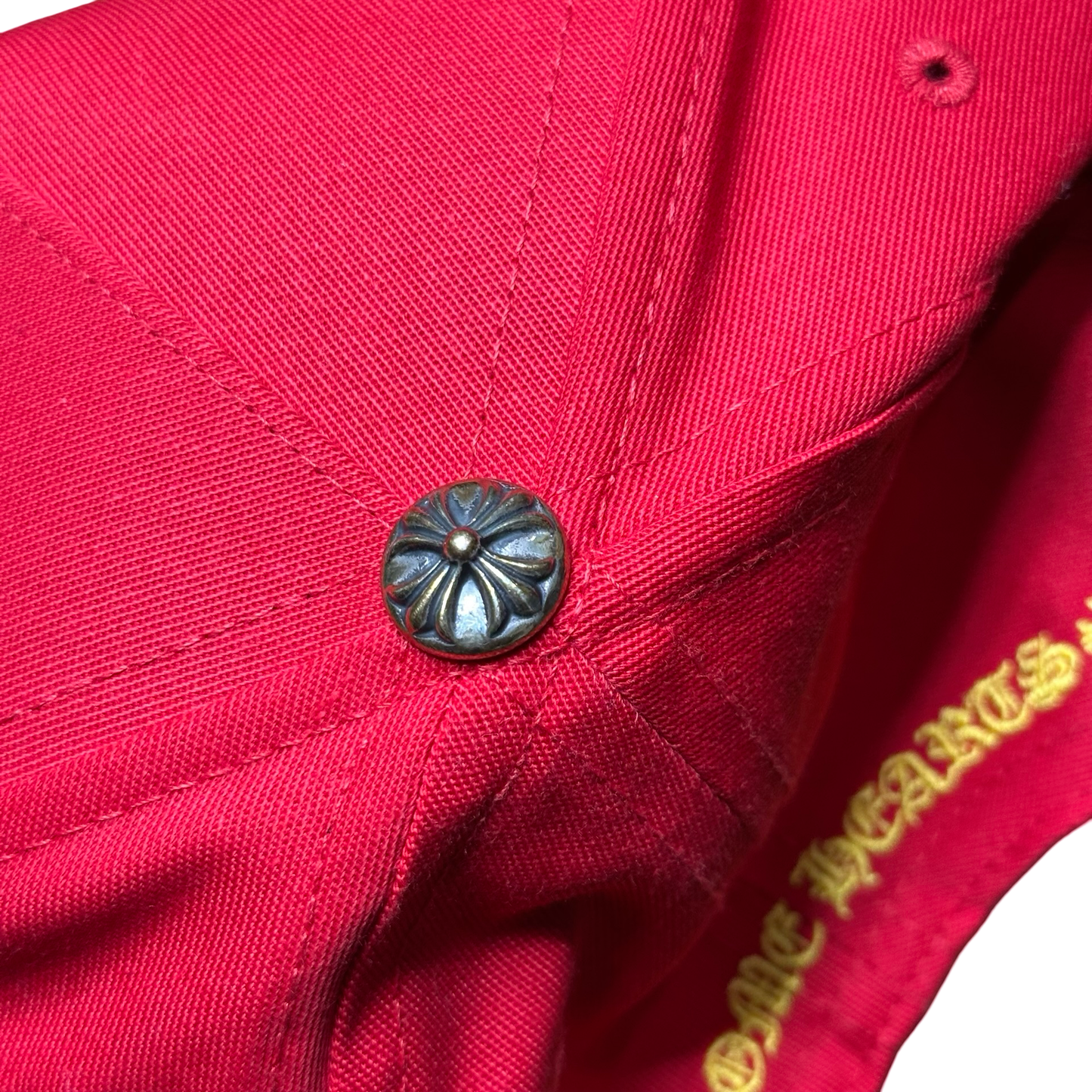 Chrome Hearts Red Trucker Hat