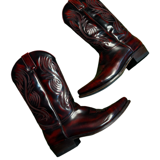 Western Leather Boots