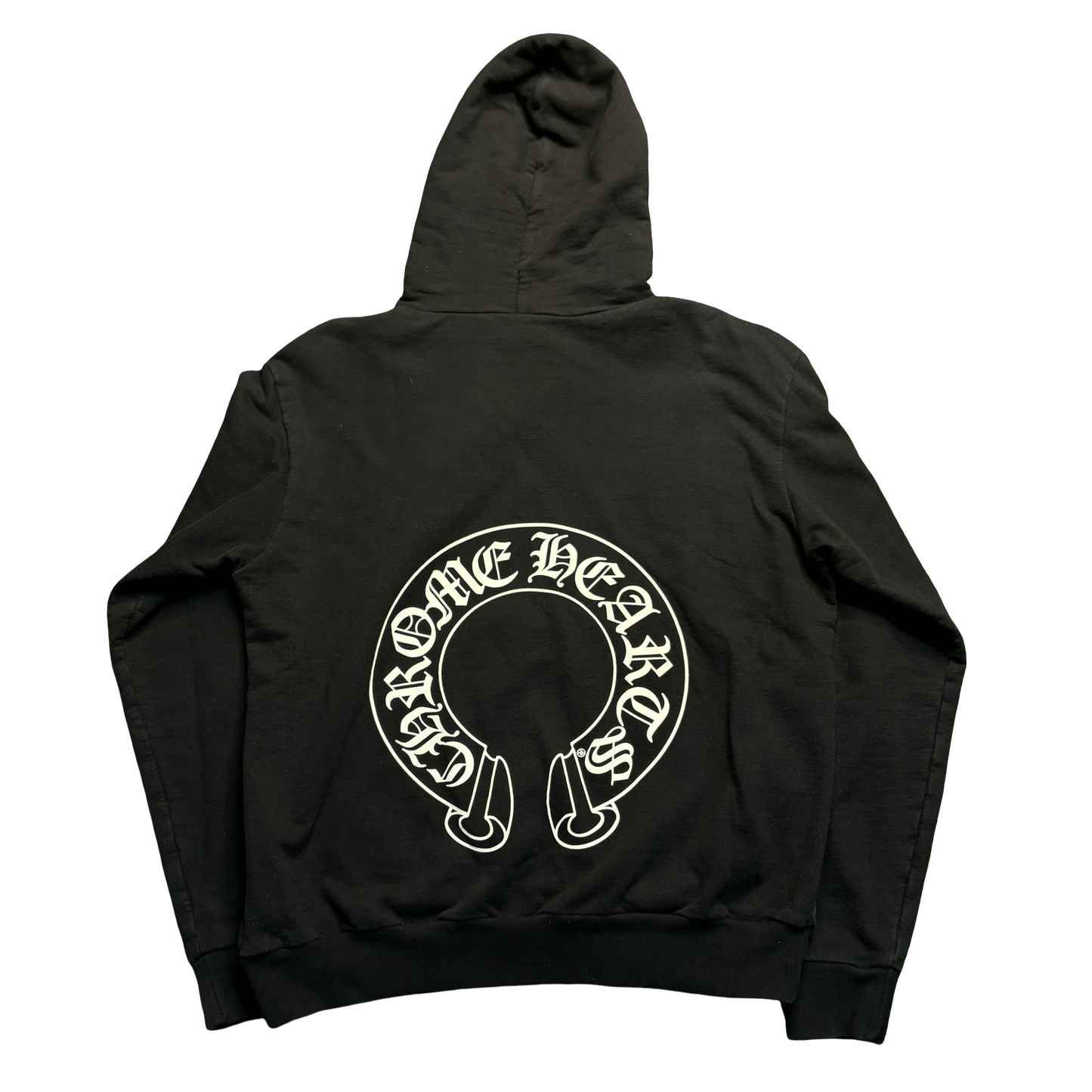 Chrome Hearts Black Chomper Scroll Hoodie