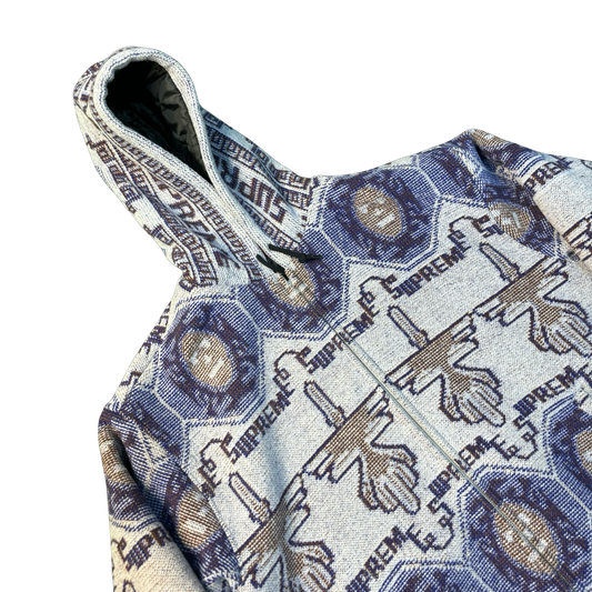 Supreme Woven Hooded Jacket 'Dusty Lilac'