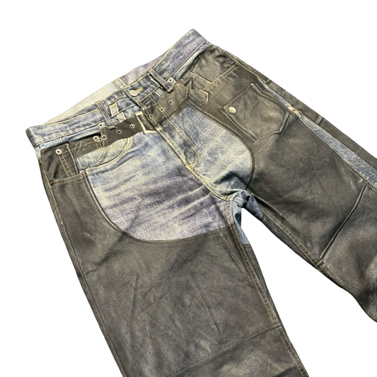 Acne Studios Trompe L’oeil Printed Jeans