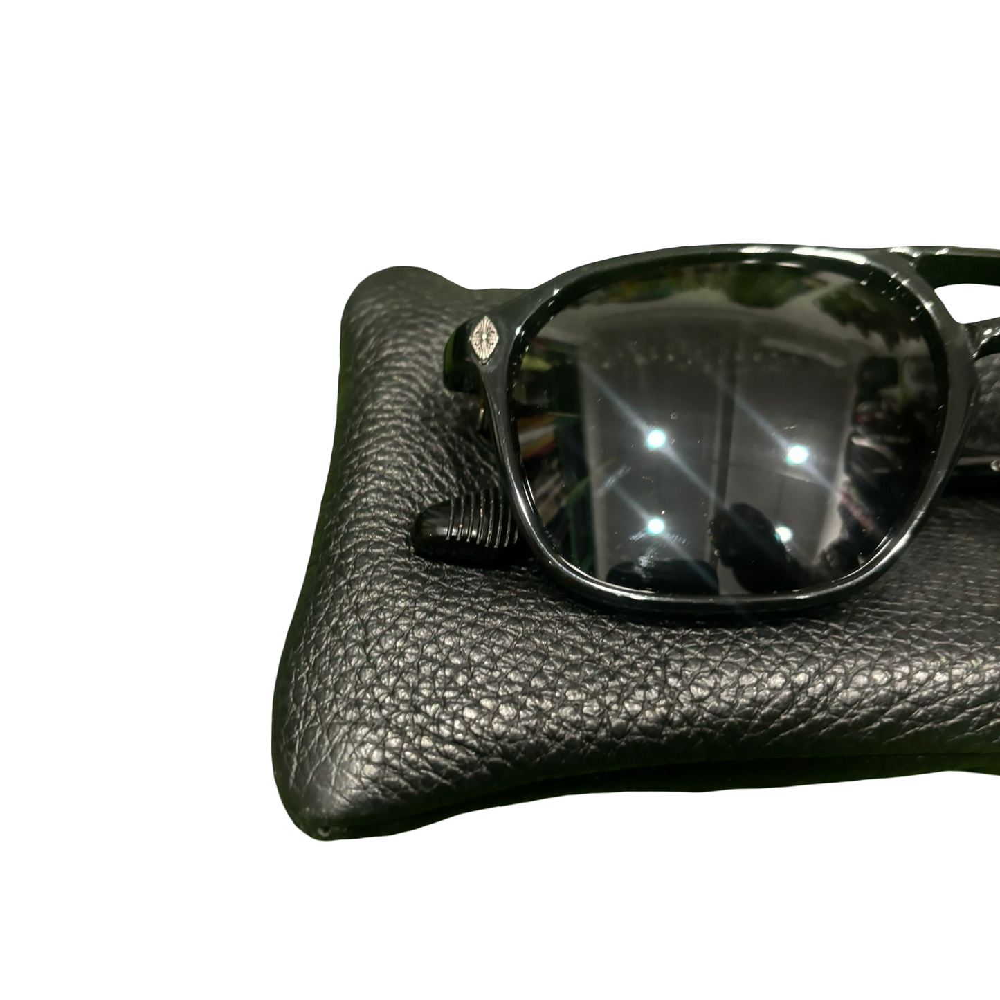 Chrome Hearts Zipher Glasses w/ Case