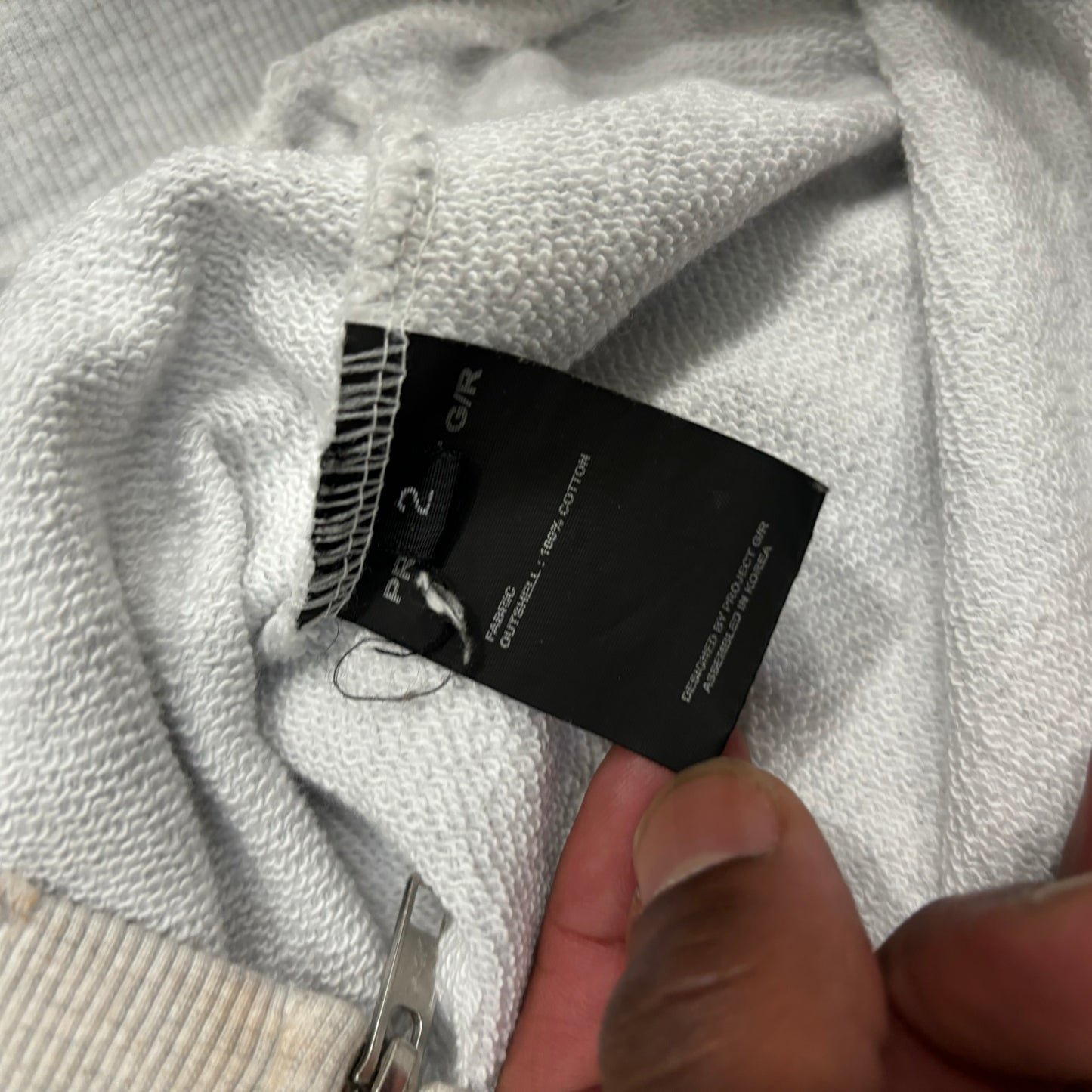 Project GR NYC Exclusive Army Zip-Up Hoodie
