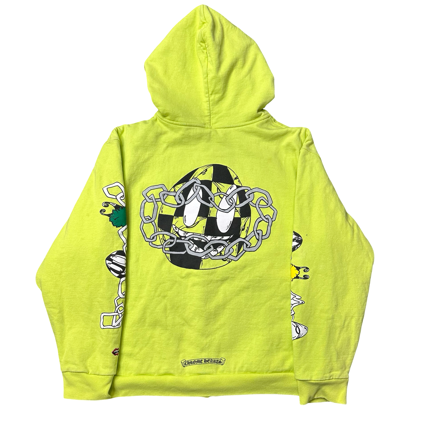 Chrome Hearts Matty Boy Thermal Lined Link Zip Up