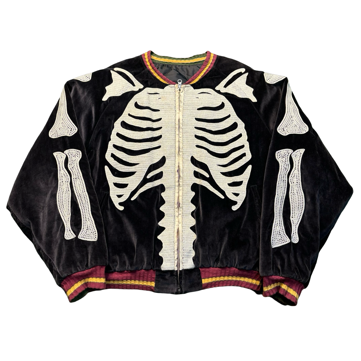 Kapital Skeleton Bomber Jacket