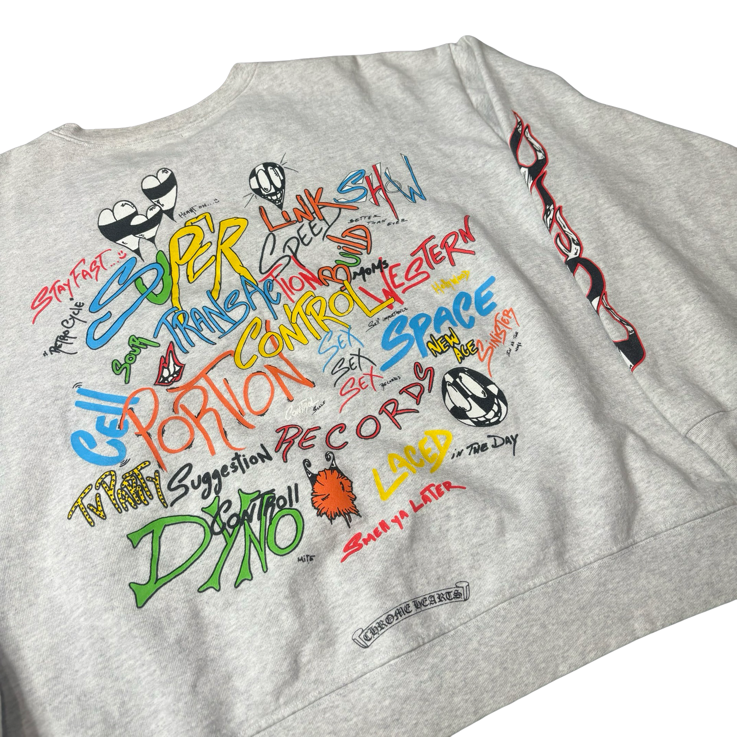 Chrome Hearts Matty Boy Grey Sweater